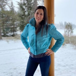❄️ Vintage 80’s Obermeyer Ski Jacket Turquoise